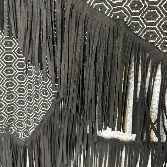 Asymmetrical Fringe Skirt | ASOS - Picture 3 of 8